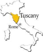 Tuscany Wine Region in Italy